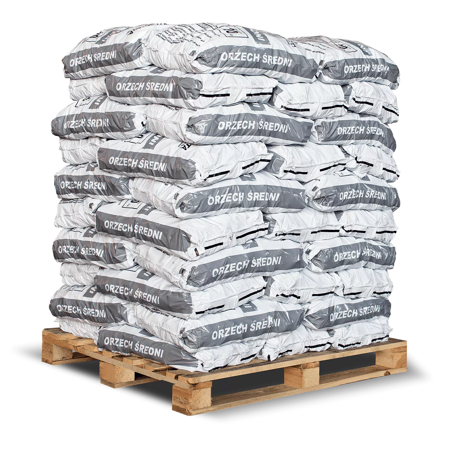 CSC20-Steinkohle-50erPalette.webp Steinkohle 25–60 mm – 50 × 20 kg – Nusskohle 2 – Bild 1