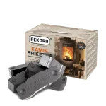 Braunkohle-Briketts 90 × 10 kg – REKORD – Bild 3