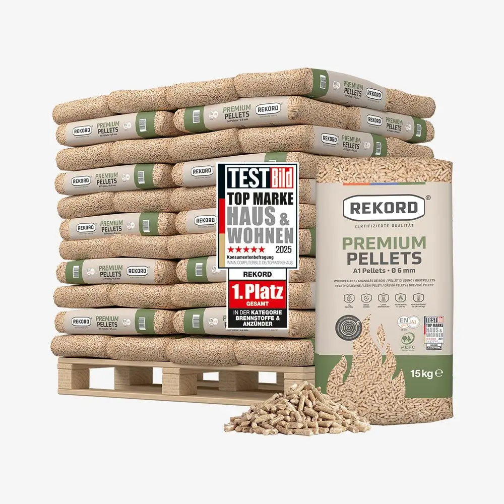 a1-enplus-pellets-sack-palette-sachware-kaufen02-2025_1920.webp REKORD Premium Holzpellets 6mm ENplusA1, 66 × 15kg Palette – Bild 1